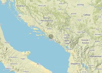 Terremoto Costa Croata meridionale (CROAZIA) – Magnitudo 3.5