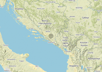Terremoto Bosnia and Herz. [Land] – Magnitudo 5.1