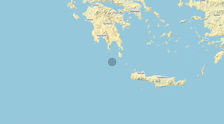 Terremoto Greece [Sea] – Magnitudo 5.2