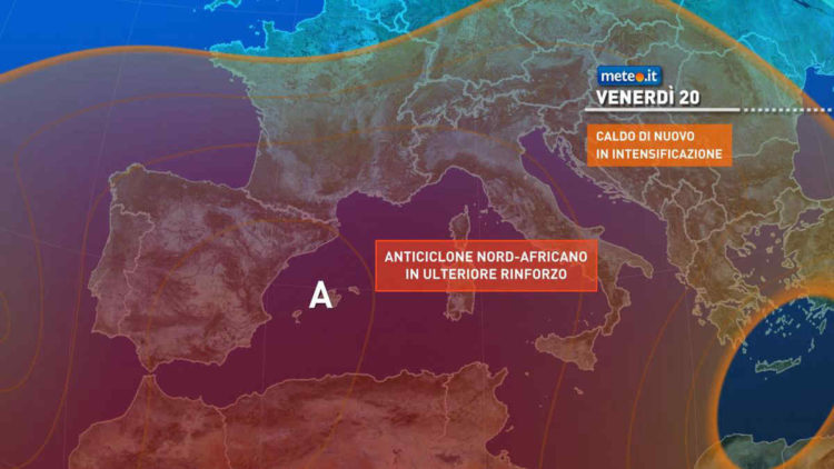 Meteo di domani: CALDO come in AGOSTO