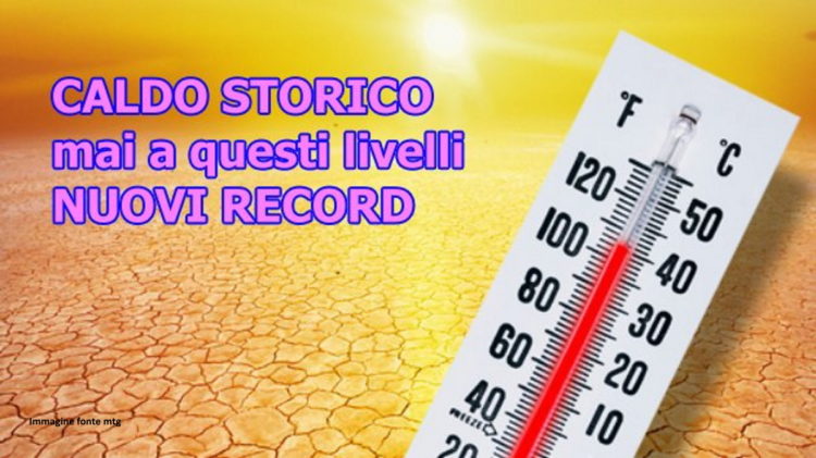 Meteo: ESTATE 2022, GIUGNO, LUGLIO E AGOSTO. Mai così caldo da 100 anni?