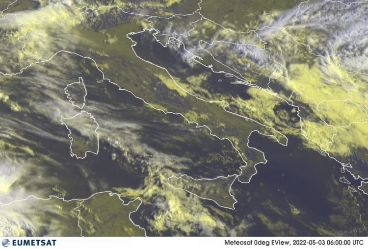 METEO AM, previsioni del tempo in Italia per il giorno 03/05/2022
