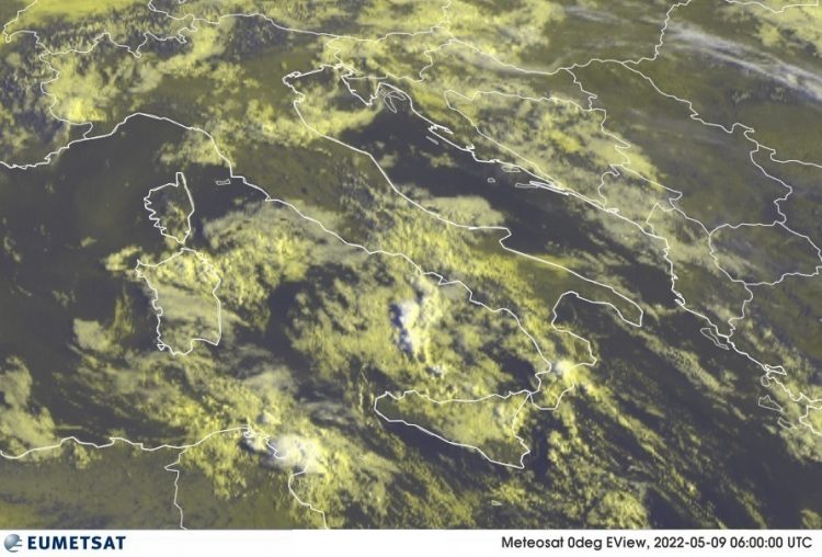 METEO AM, previsioni del tempo in Italia per il giorno 09/05/2022