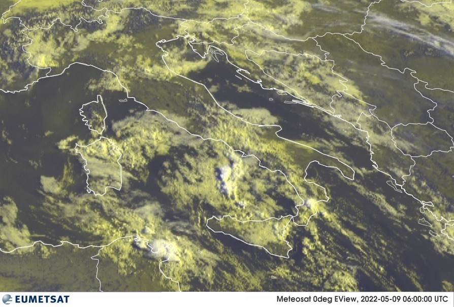 Previsioni Meteo Italia 09-05-2022