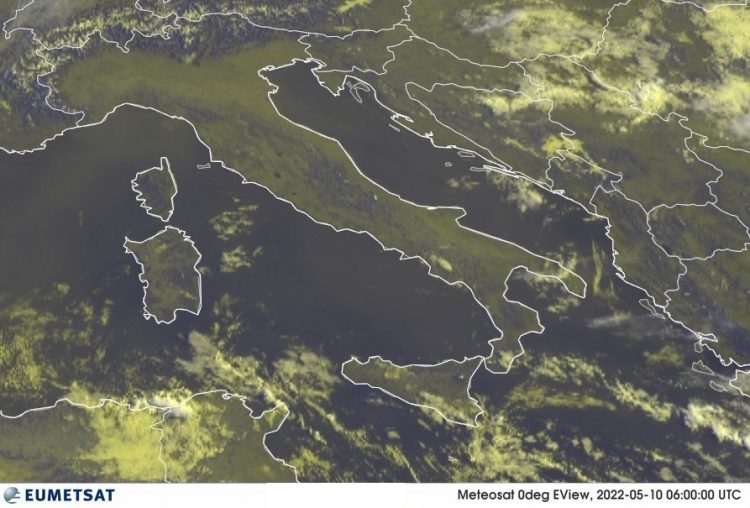 METEO AM, previsioni del tempo in Italia per il giorno 10/05/2022