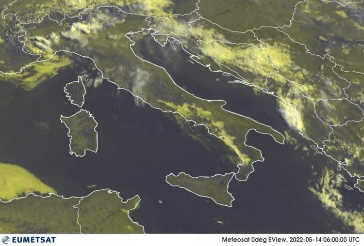METEO AM, previsioni del tempo in Italia per il giorno 14/05/2022