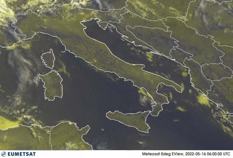 METEO AM, previsioni del tempo in Italia per il giorno 16/05/2022