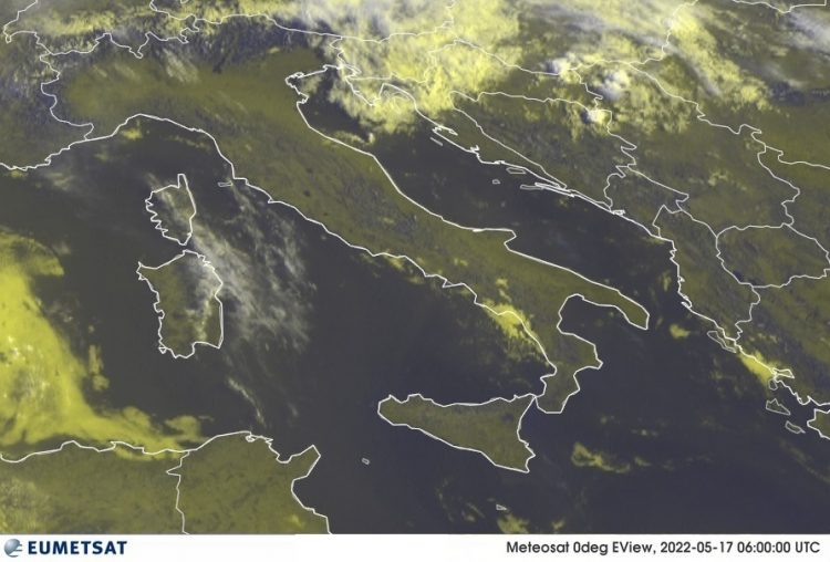 METEO AM, previsioni del tempo in Italia per il giorno 17/05/2022