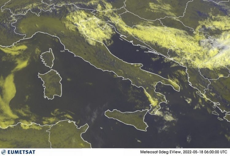 METEO AM, previsioni del tempo in Italia per il giorno 18/05/2022