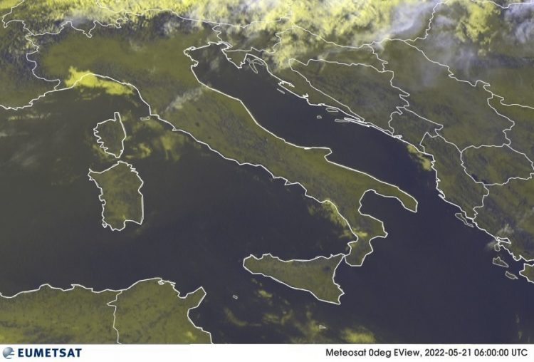 METEO AM, previsioni del tempo in Italia per il giorno 21/05/2022