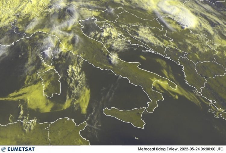 METEO AM, previsioni del tempo in Italia per il giorno 24/05/2022