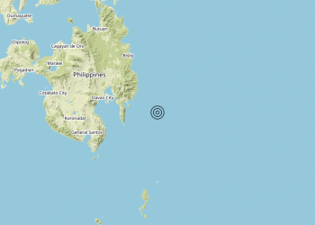 Terremoto Philippines [Sea] – Magnitudo 6.2