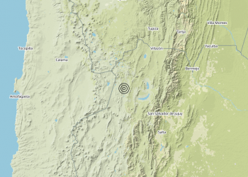Terremoto Jujuy Province, Argentina [Land: Argentina] – Magnitudo 6.6