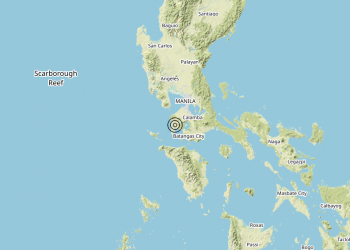Terremoto Philippines [Sea] – Magnitudo 6.1