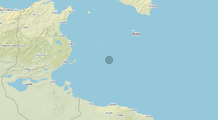 Terremoto Libya [Sea] – Magnitudo 3.5