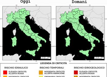 Bollettino di allerta meteo del 25/06/2022