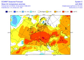Come sarà il meteo a LUGLIO 2022?