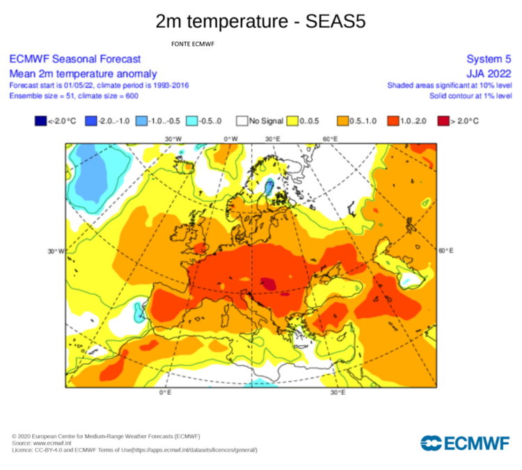 Come sarà il meteo a LUGLIO 2022?