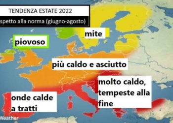Che meteo farà in estate 2022? Previsioni