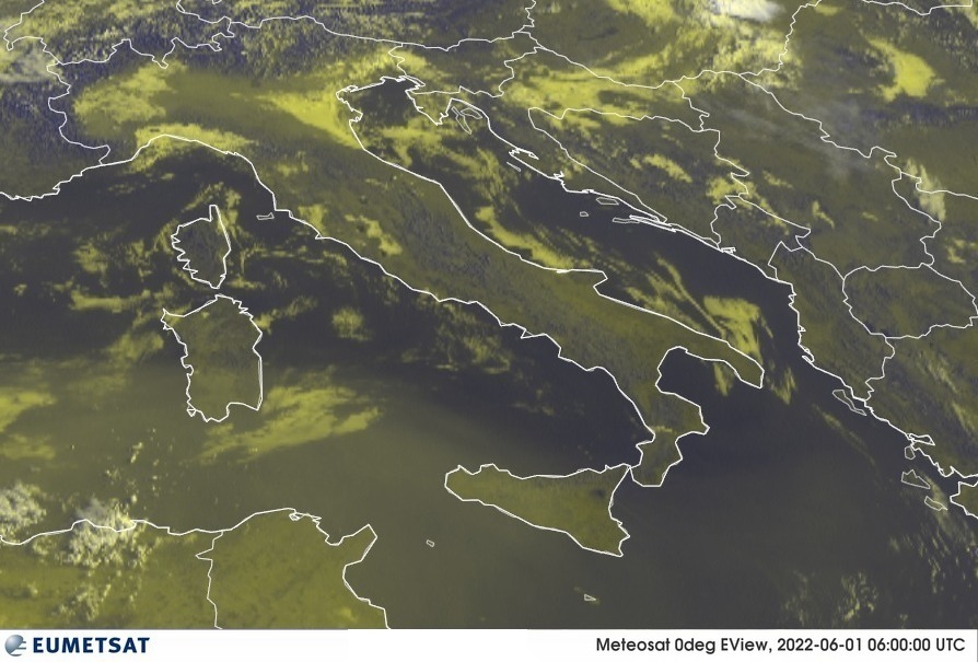 Previsioni Meteo Italia 01-06-2022
