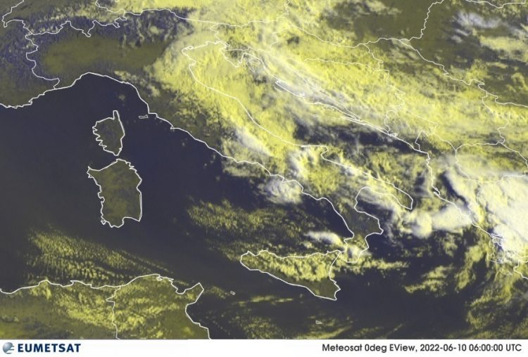 METEO AM, previsioni del tempo in Italia per il giorno 10/06/2022