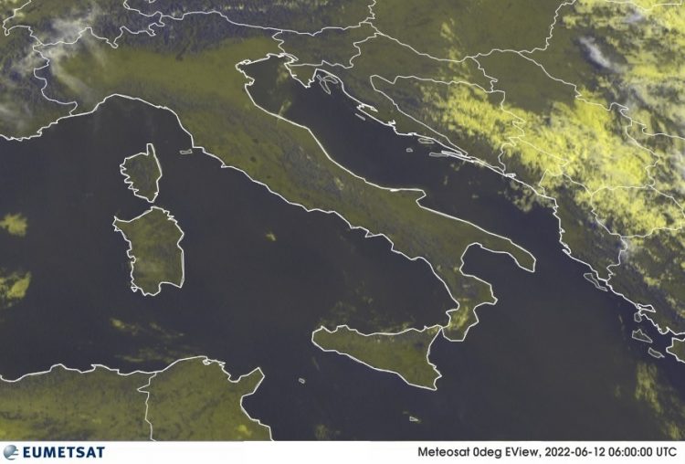 METEO AM, previsioni del tempo in Italia per il giorno 12/06/2022