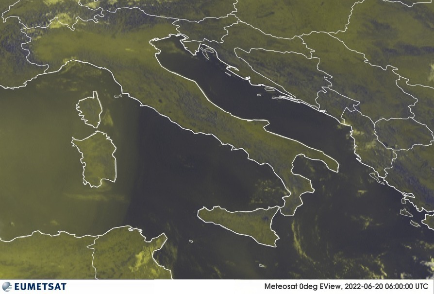 Previsioni Meteo Italia 20-06-2022