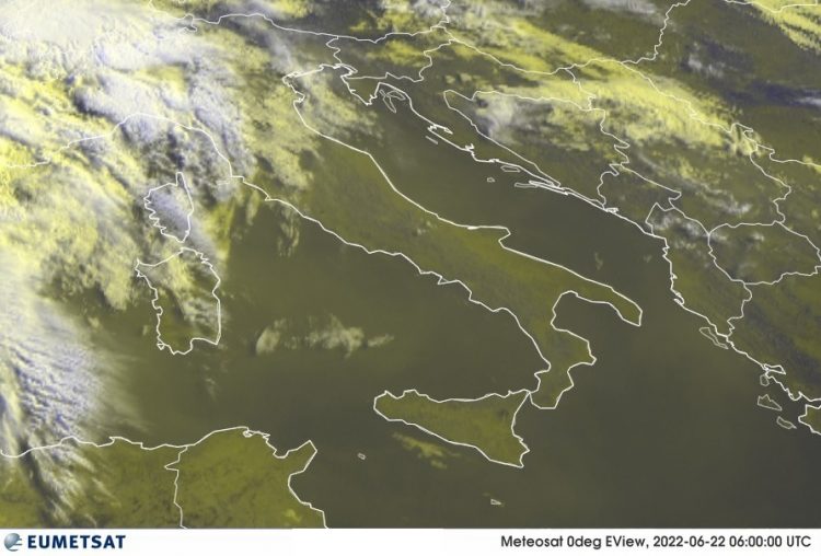METEO AM, previsioni del tempo in Italia per il giorno 22/06/2022