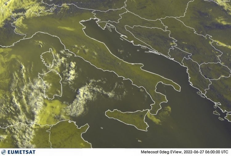 METEO AM, previsioni del tempo in Italia per il giorno 27/06/2022
