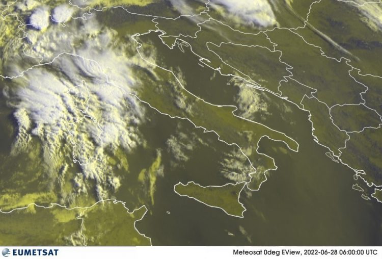 METEO AM, previsioni del tempo in Italia per il giorno 28/06/2022