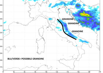 Meteo: tra 8 e 10 giugno TEMPORALI e GRANDINE. Ecco dove (MAPPE)