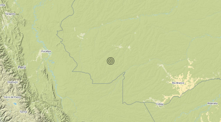 Terremoto Brazil [Land] – Magnitudo 6.2