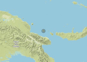 Terremoto Papua New Guinea [Sea] – Magnitudo 5.7