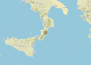 Terremoto 6 km W Caulonia (RC) – Magnitudo 3.6