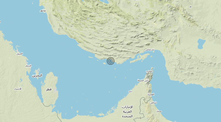 Terremoto Southern Iran [Sea: Iran] – Magnitudo 5.6
