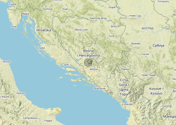 Terremoto Bosnia and Herz. [Land] – Magnitudo 4.8