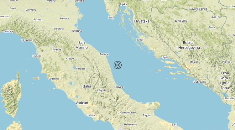 Terremoto Costa Marchigiana Picena (Ascoli Piceno) – Magnitudo 3.3