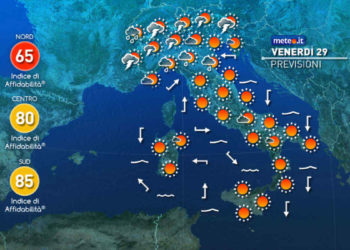 Meteo: weekend luglio 2022 come si conclude?