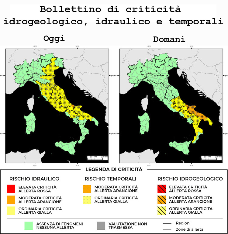 Bollettino di allerta meteo del 07/07/2022 Bollettino di allerta meteo del 07/07/2022
