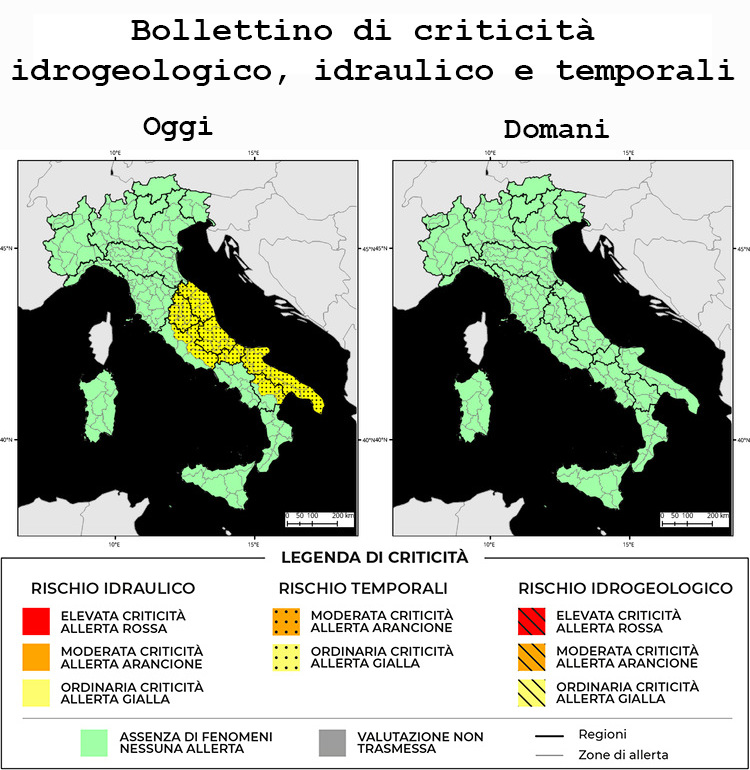 Bollettino di allerta meteo del 30/07/2022 Bollettino di allerta meteo del 30/07/2022