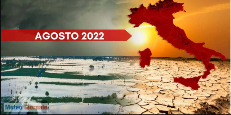 Meteo d’Agosto 2022. Torna la pioggia? Meteo d’Agosto 2022. Torna la pioggia?