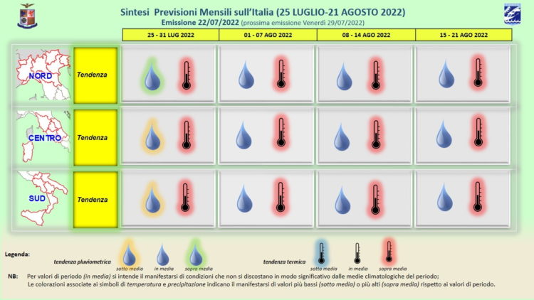 Meteo Am: il tempo ad AGOSTO 2022 Meteo Am: il tempo ad AGOSTO 2022