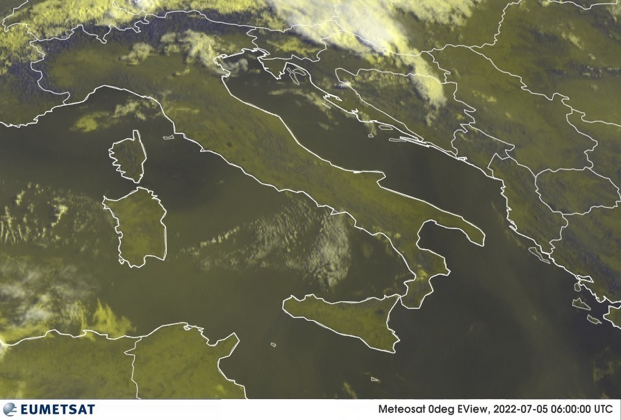 Previsioni Meteo Italia 05-07-2022