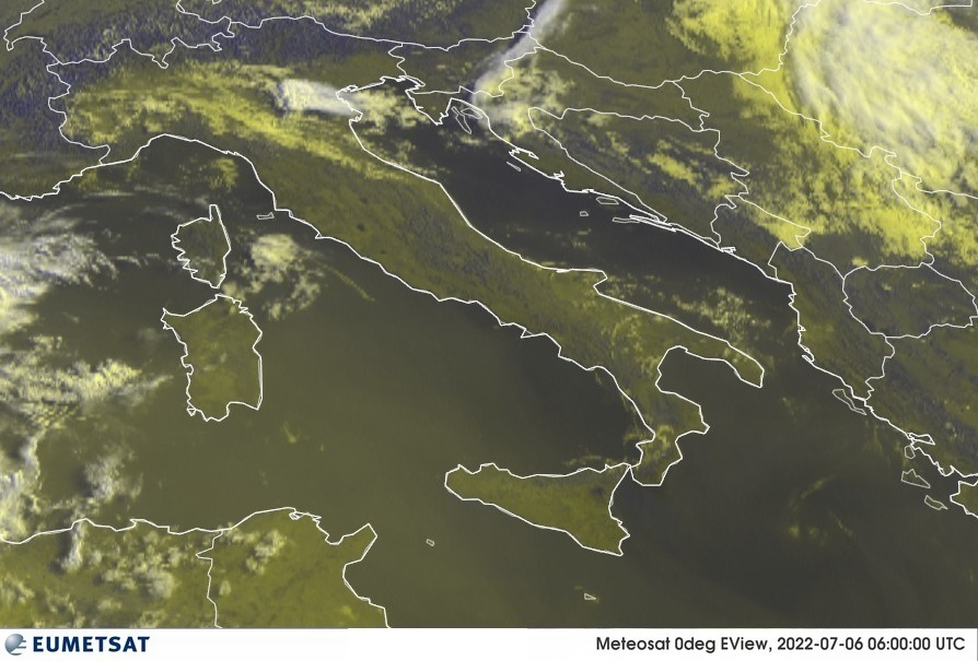 Previsioni Meteo Italia 06-07-2022