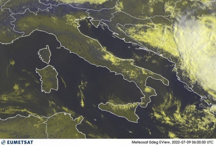 METEO AM, previsioni del tempo in Italia per il giorno 09/07/2022