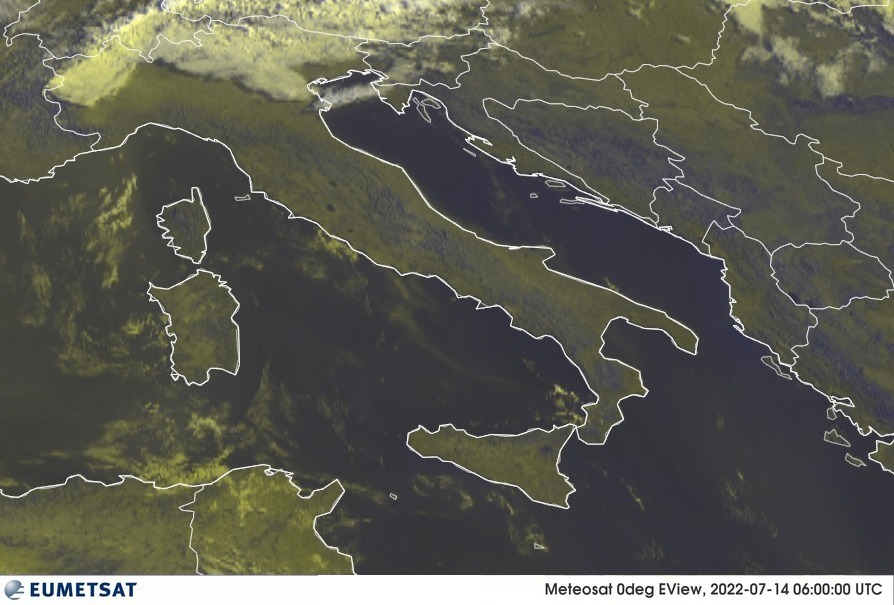 Previsioni Meteo Italia 14-07-2022