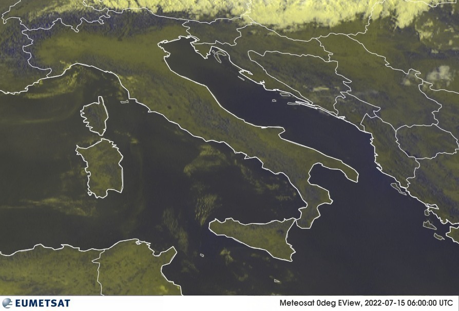 Previsioni Meteo Italia 15-07-2022