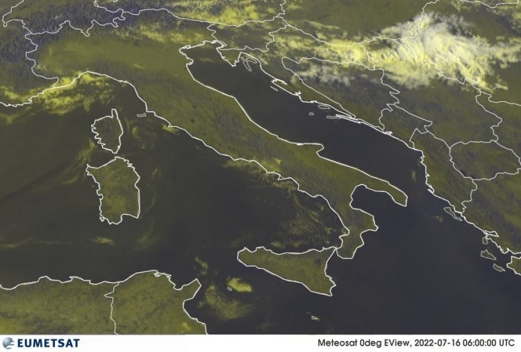 METEO AM, previsioni del tempo in Italia per il giorno 16/07/2022