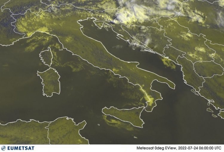 METEO AM, previsioni del tempo in Italia per il giorno 24/07/2022