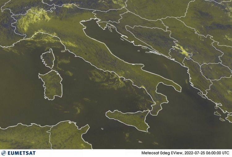 METEO AM, previsioni del tempo in Italia per il giorno 25/07/2022